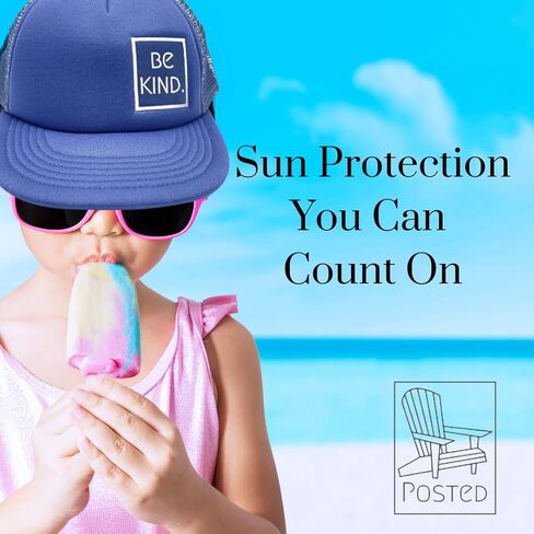 Posted Baby & Toddler Trucker Hat, Baseball Cap, Mesh & Foam for Toddler Boys & Girls Size in Kuwait