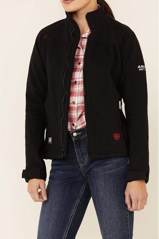 Ariat FR Polartec Platform Jacket - Women's Long-Sleeved Zip-Up Work Jacket in Saudi Arabia