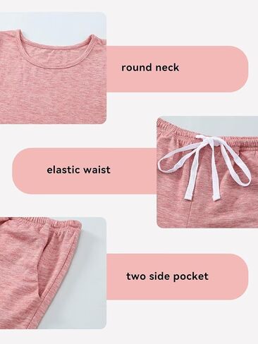 DOKOTOO KIDS Girls Summer Outfits Cute T-Shirt and Shorts Set with Side Pockets in Kuwait