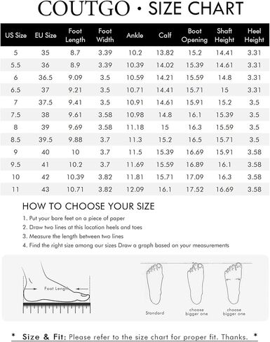 Coutgo Womens Faux Suede Knee High Boots Side Zipper Chunky Heel Stretch Winter Boots in Kuwait