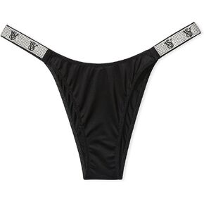 Victoria's Secret Women's Very Sexy Shine Strap Brazilian Underwear, Moderate Coverage Panties for Women (XS-XXL)