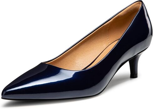 Heel The World Women's Pumps with 2" Kitten Heels - Comfortable Dress Shoes for Weddings and Parties or Office in Saudi Arabia