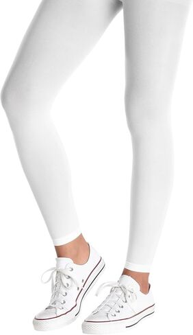 Purple Footless Tights - Adult (Pack of 1) - Soft, Stretchable, Stylish and Comfortable Perfect for Dance, Yoga, and Everyday Wear in Saudi Arabia
