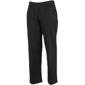 Mercer Culinary M61080BKL Genesis Women's Chef Pants, Large, Black in Kuwait