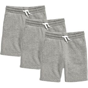 Andrew Scott Boys French Terry Drawstring Jogger Shorts -Basketball Sport Shorts- Multi Packs