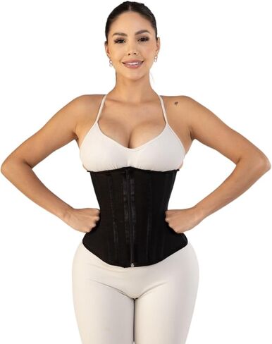 Silueta Perfecta Waist Trainer for Women-Faja Colombian Girdle Hourglass -Corset Double Compression extreme waistband. in Kuwait