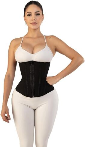 Silueta Perfecta Waist Trainer for Women-Faja Colombian Girdle Hourglass -Corset Double Compression extreme waistband. in Kuwait