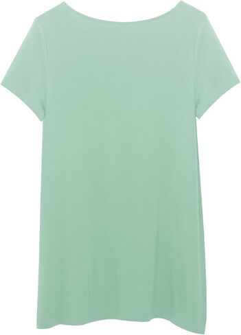Women's Maternity Shirts Short Sleeve Split Hem Pregnancy Tops Clothes in Saudi Arabia