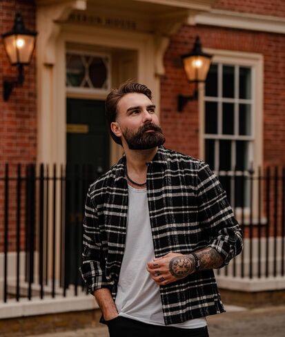 Forge & Foundry Men's Adjustable Black Braided Leather Bracelet | Drapers | Matte Black Stainless Steel Slider | Refined Hand-Crafted Jewelry, Designed by Jewelers, Forged for Men in Kuwait