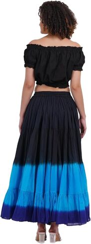 Wevez Women's Belly Dance Cotton 12 Yard Skirt in Kuwait