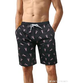 iCKER Mens Swim Trunks Quick Dry Bathing Suits Summer Holiday Beach Board Shorts