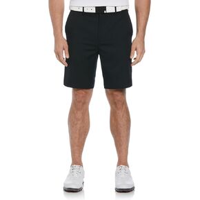 شورت جولف مسطح من الأمام للرجال من PGA TOUR مع حزام خصر قابل للتوسيع (مقاس 30-44) in Kuwait
