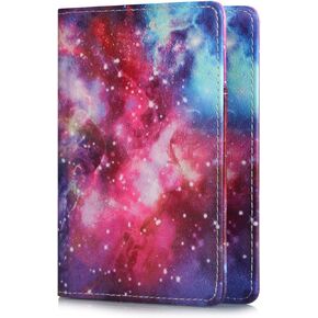 UUCOVERS Passport Holder Cover Case PU Leather RFID Blocking Card Wallet For Women Men, Don't Touch