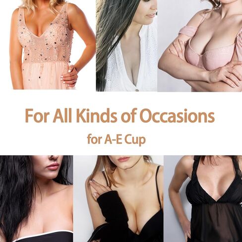 Breast Lift Tape for Large Breasts Waterproof 3 Pairs,Invisible Lift Up Bra Push Up Strong Support for Women A-G Cup in Kuwait