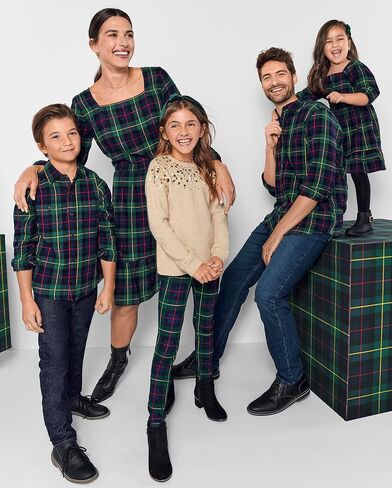 The Children's Place Baby-Boys and Toddler Long Sleeve Plaid Flannel Button Up Shirt in Saudi Arabia