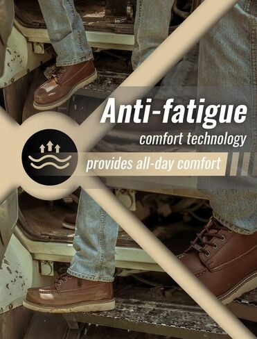 ROCKROOSTER Trinidad Telluride - حذاء عمل بكعب عريض للرجال من الصلب VAP2305 in Kuwait