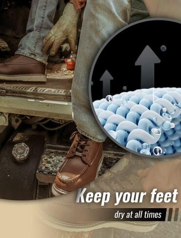 ROCKROOSTER Trinidad Telluride - حذاء عمل بكعب عريض للرجال من الصلب VAP2305 in Kuwait