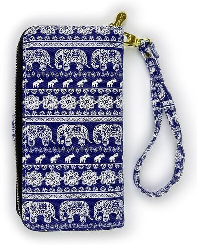 LOVESHE Women's Wallet RFID Blocking Zip Around Clutch Wristlet Clutch Wallet for Women in Kuwait