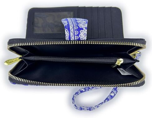 LOVESHE Women's Wallet RFID Blocking Zip Around Clutch Wristlet Clutch Wallet for Women in Kuwait