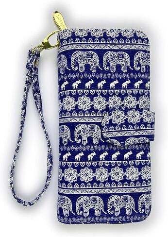 LOVESHE Women's Wallet RFID Blocking Zip Around Clutch Wristlet Clutch Wallet for Women in Kuwait