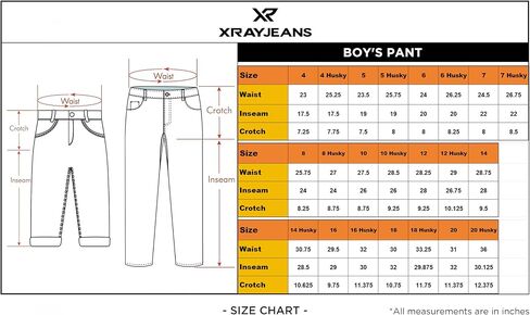 X RAY Boys Distressed Jeans (2T-16), Big Boy & Little Kids Stretch Slim Fit Pants, Ripped Denim Jeans for Boys in Saudi Arabia