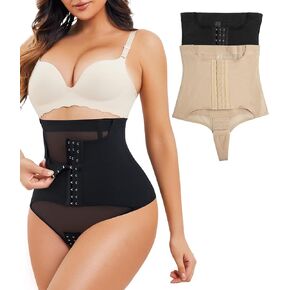 MERYOSZ Tummy Control Panties Women Thong Shapewear Butt Lifter Slimming Girdle High Waist Trainer Body Shaper Underwear
