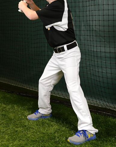 Sports Unlimited Youth Baseball Pants - Fake Fly w/Belt Loops in Saudi Arabia