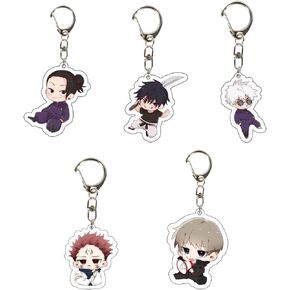 سلسلة مفاتيح توجي فوشيغورو أنيمي جوجوتسو كوسبلاي كايسن جيتو سوجورو كوسبلاي كيرينغ هدية أكريليك 5 قطعة للرجال in Kuwait