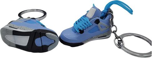 MINI 3D 2 PAIR sneaker keychain with mini shoe box included in Kuwait