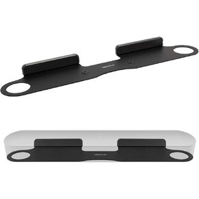 Mount-It! Soundbar Mount for Sonos Beam, Compatible with Generation 1 & 2, Sonos Beam Mounting Bracket Under TV, includes All Necessary Mounting Hardware, Black