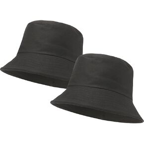 3 Packs Unisex Athletic Bucket Hat Solid Colors Sun Hat with UV Protection for Outdoor Sports Packable Summer Hats