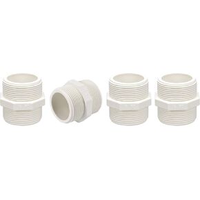 تركيب الأنابيب البلاستيكية الحلمة السداسية ذكر إلى ذكر G1-1/2 X G1-1/2 محول اقتران اتصال أنابيب السباكة الموضوع in Kuwait