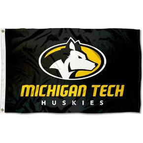 Michigan Tech Huskies Flag