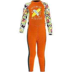 Happy Cherry Kid's 2.5mm Neoprene Wetsuit Thermal UV Protection One Piece Swimsuit for 3-11 Years Girls Boys
