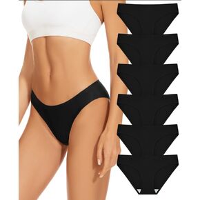 Sunm Boutique Seamless Underwear for Women No Show Underwear Women's Bikini Panties Invisible Soft Stretch Panties