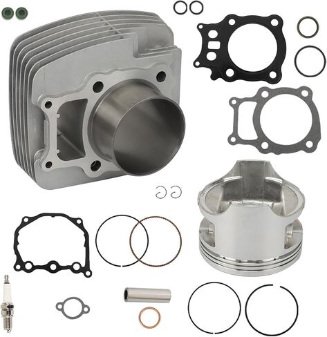 WFLNHB Cylinder Piston Top End Gasket Kit Replacement for Honda Rancher TRX350 2000-2006 13010-HN5-671 12100-HN5-670 13111-HC0-000 in Saudi Arabia