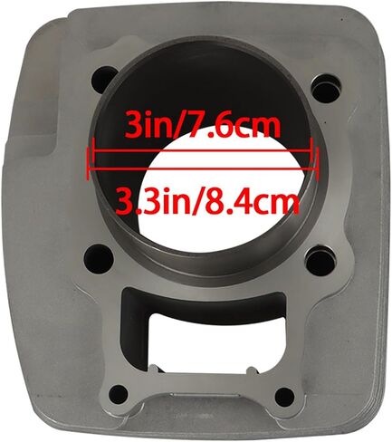 WFLNHB Cylinder Piston Top End Gasket Kit Replacement for Honda Rancher TRX350 2000-2006 13010-HN5-671 12100-HN5-670 13111-HC0-000 in Saudi Arabia