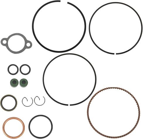 WFLNHB Cylinder Piston Top End Gasket Kit Replacement for Honda Rancher TRX350 2000-2006 13010-HN5-671 12100-HN5-670 13111-HC0-000 in Saudi Arabia