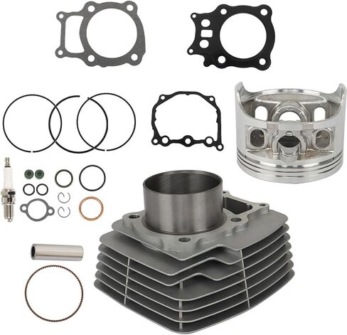 WFLNHB Cylinder Piston Top End Gasket Kit Replacement for Honda Rancher TRX350 2000-2006 13010-HN5-671 12100-HN5-670 13111-HC0-000 in Saudi Arabia