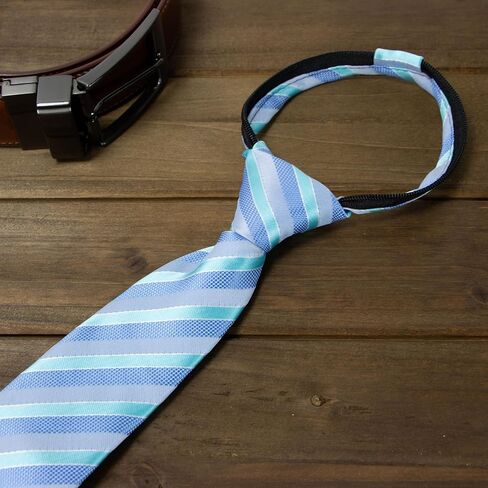 Spring Notion Boys' Pre-tied Woven Zipper Tie in Kuwait