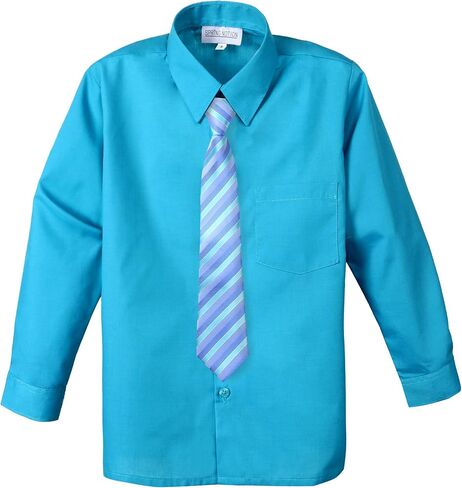 Spring Notion Boys' Pre-tied Woven Zipper Tie in Kuwait