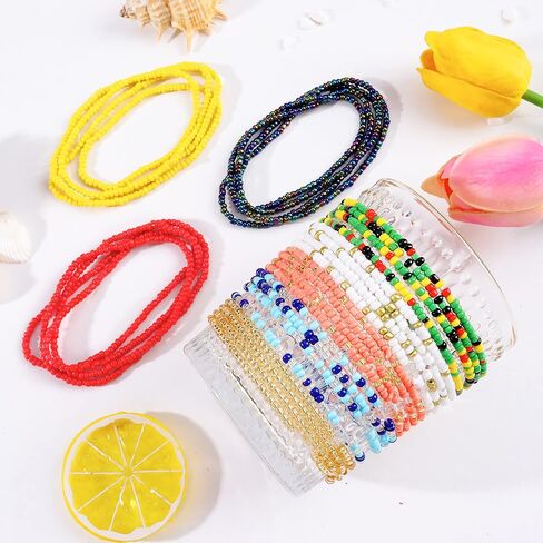 Rhinestones Waist Chain for Women Silver Belly Chain for Girls Crystal Body Chain Sexy Bikini Body Jewelry in Kuwait
