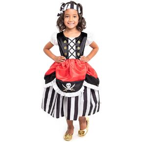 Little Adventures Pirate Dress with Headband