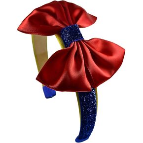 تصاميم فتاة مضحكة الكلاسيكية حلي اللباس تألق بريق القوس الساتان عقال in Kuwait