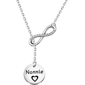 Lywjyb Birdgot Best Nonnie Ever Gift Nonnie Bracelet Gift Best Nonnie (Nonnie Necklace)
