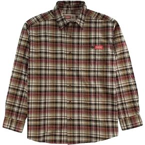 Stormy Kromer Flannel Shirt for Men - Men’s Flannel Shirt Long Sleeve, Casual Shirt