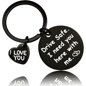 Anniversary Keychain for her him Men Women, Birthday Valentines Keychain Gifts for Lover Soulmate