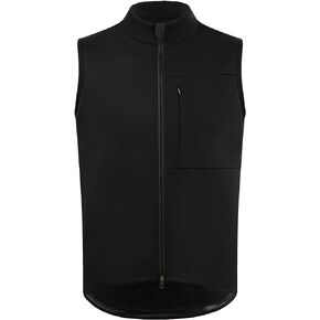 Men's Thermal Fleece Cycling Vest Windproof Waterproof Outerwear Cycling Jersey Bike Gilet Sleeveless Bicycle Jacket
