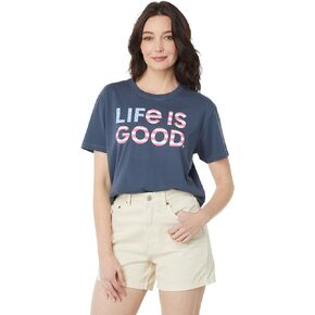 Life is Good Short Sleeve Boxy Crusher™ Tee