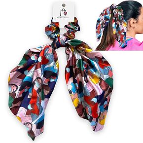 HCWEmporium Nurse Scrunchie Scarf Set for Hair RN gifts, RN graduation, LPN and Medical Hospital gifts, Nurse Hair, Nurse headband (HCWNurseLife), 2, 1.0 Count